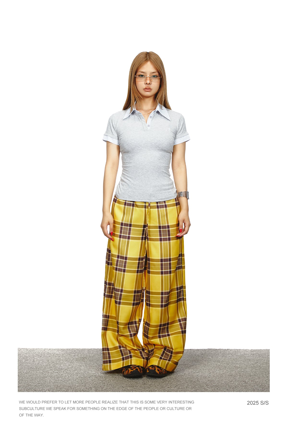 Color Contrast Patchwork Polo Shirt Fake Two Pieces Short Sleeve