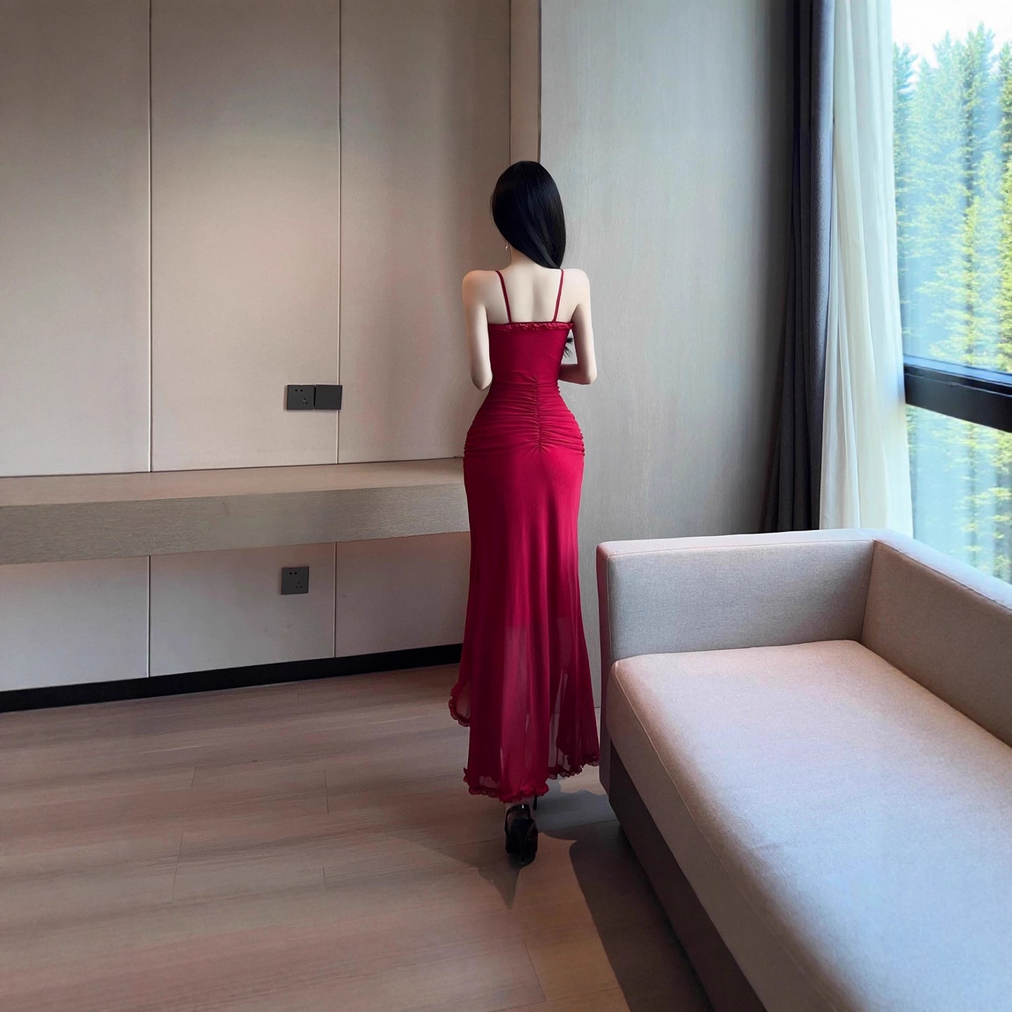 Fashionable Minimalist And Sexy Womens Dress
