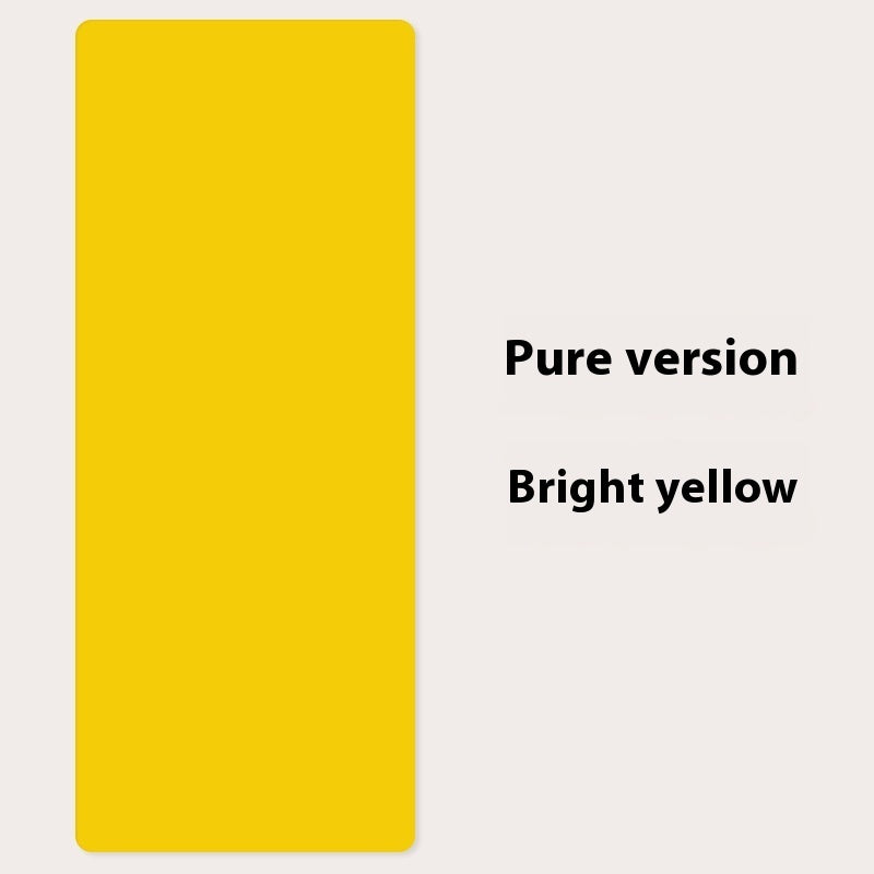 Pu Rubber Natural Rubber Non-slip Body Line Fitness Yoga Mat