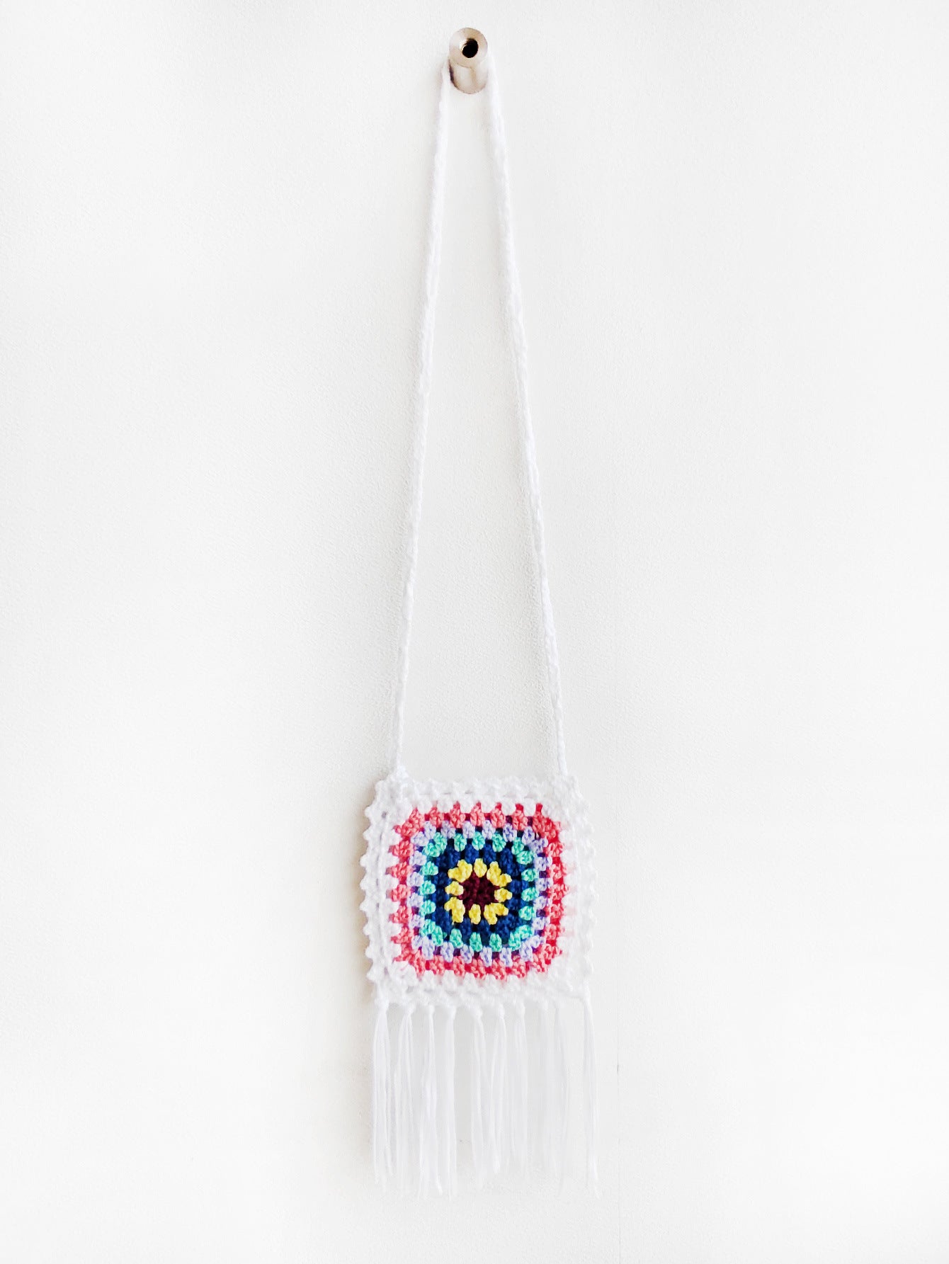 Single Shoulder Handbag With Pure Hook