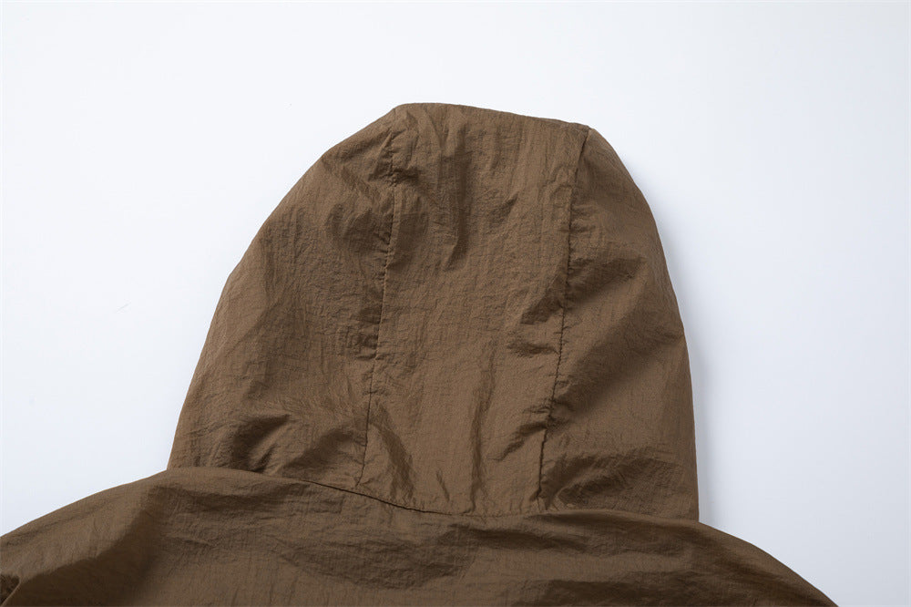 Sun Protection Clothing Men's High Street Tide Thin Section Baggy Coat