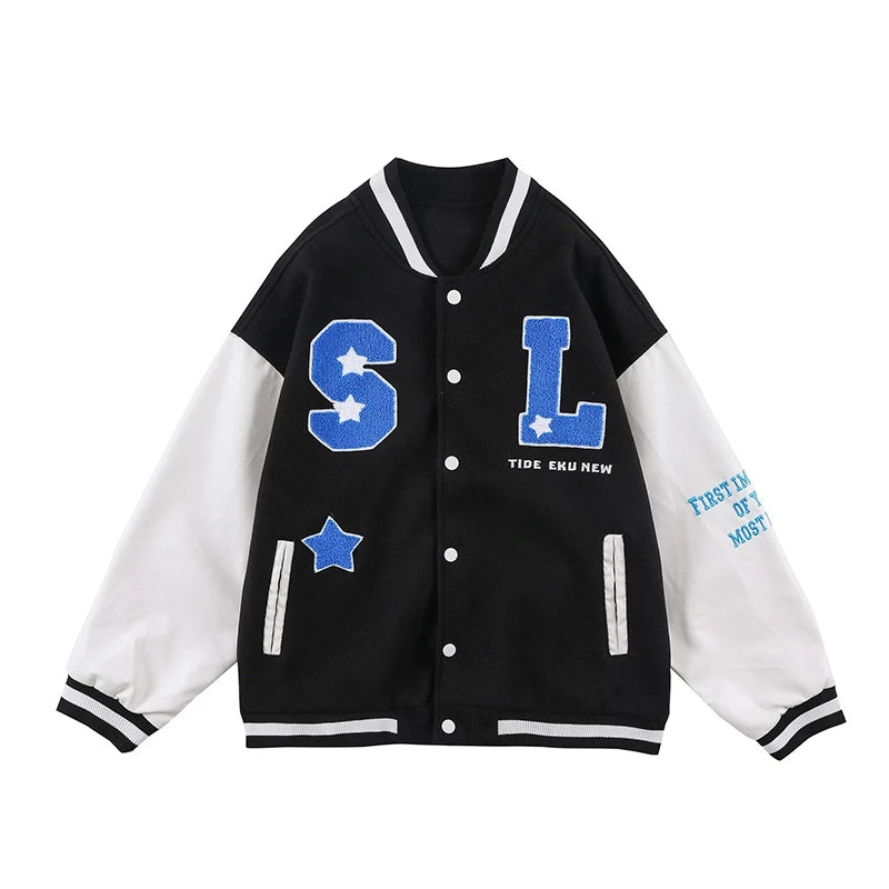 New Loose High Street Baseball Jacket