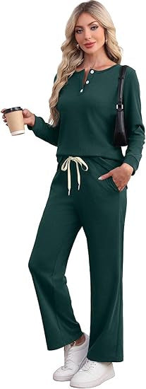 Fashionable Solid Color Versatile Women's Casual Suit
