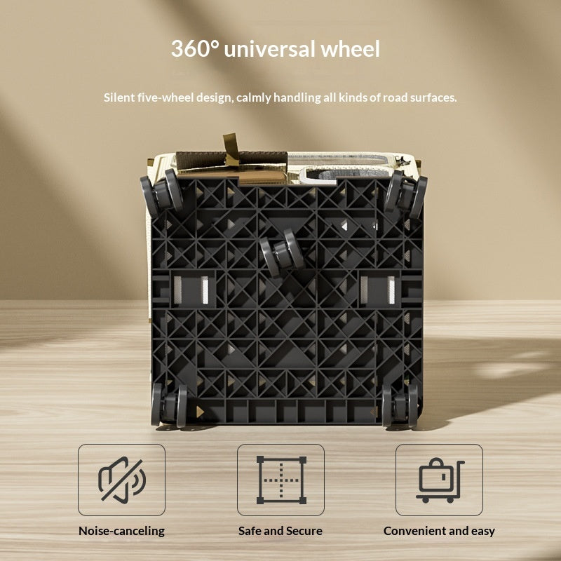 Large-Capacity Luggage-Style Cat Carrier With Multi-Functional Backpack Design