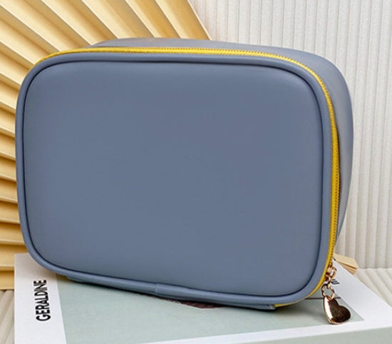 Korean Version PU Waterproof Cosmetic Bag