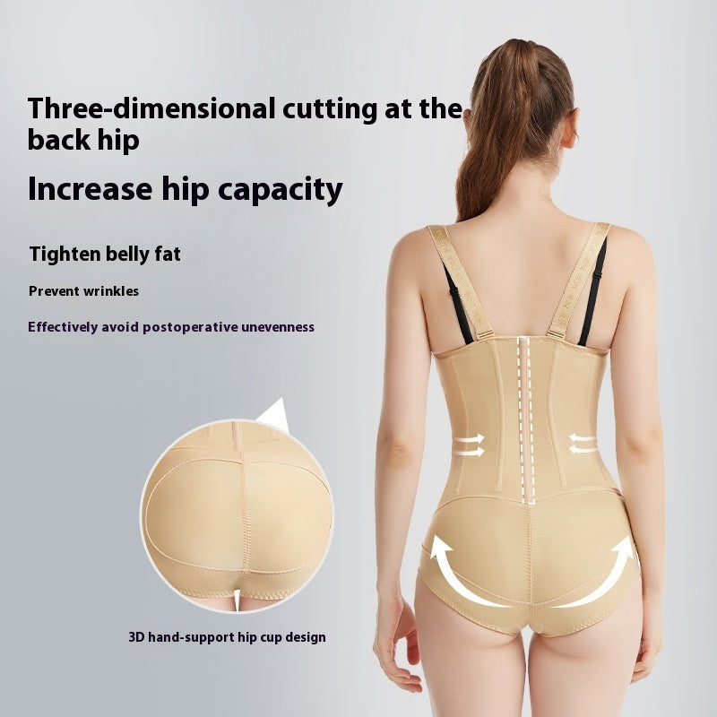 Waist And Abdomen Liposuction Body Shaping Clothes Elastic Waist Tight Elastic Sleeve