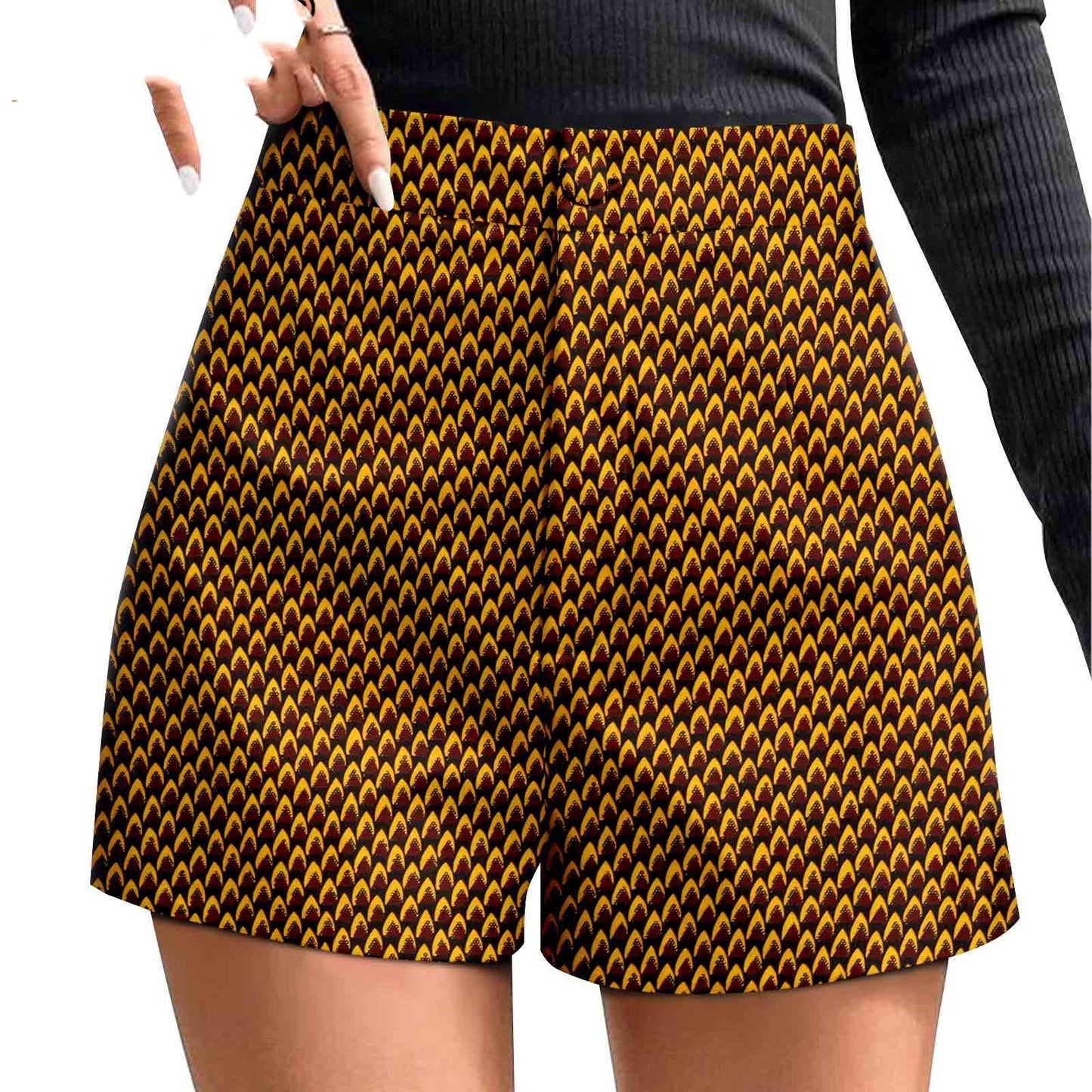 Duplex Printing Batik Shorts