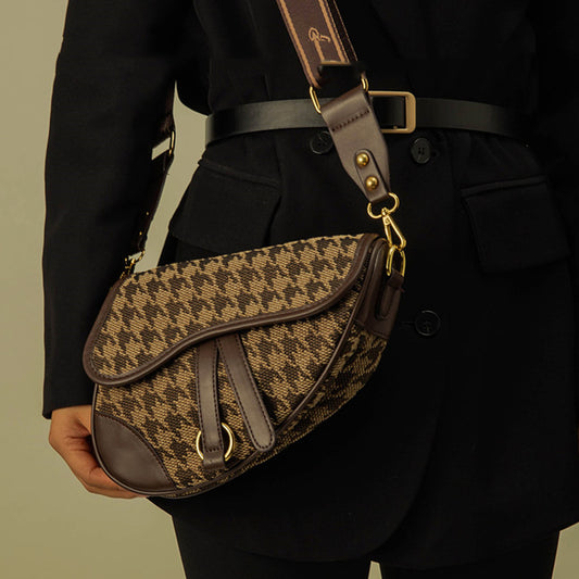 Dametaske Retro Skuldertaske