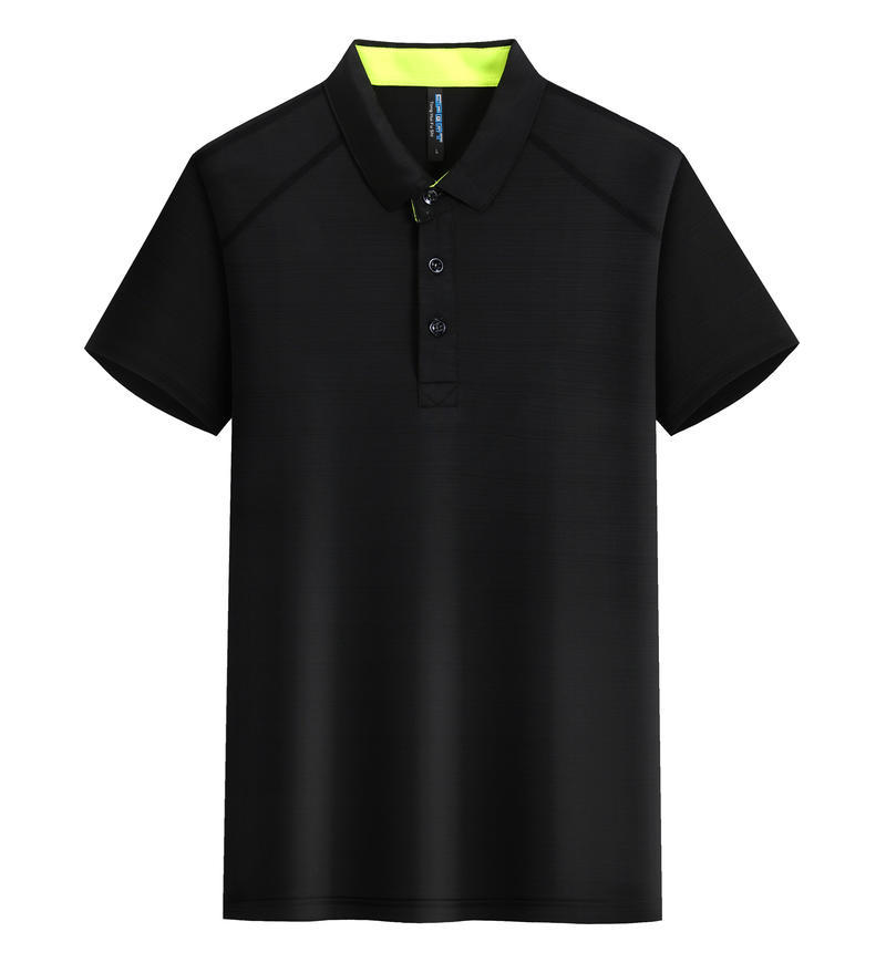 Crystal Silk Lapel Quick-drying Polo Shirt Outdoor Sports