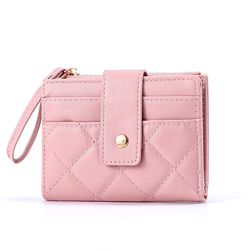 Simple And Niche Women's Short Wallet