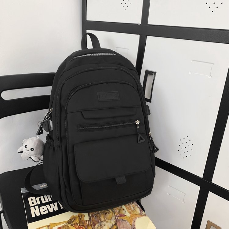 Simple Large Capacity Travel Backpack For Women Casual Japanese