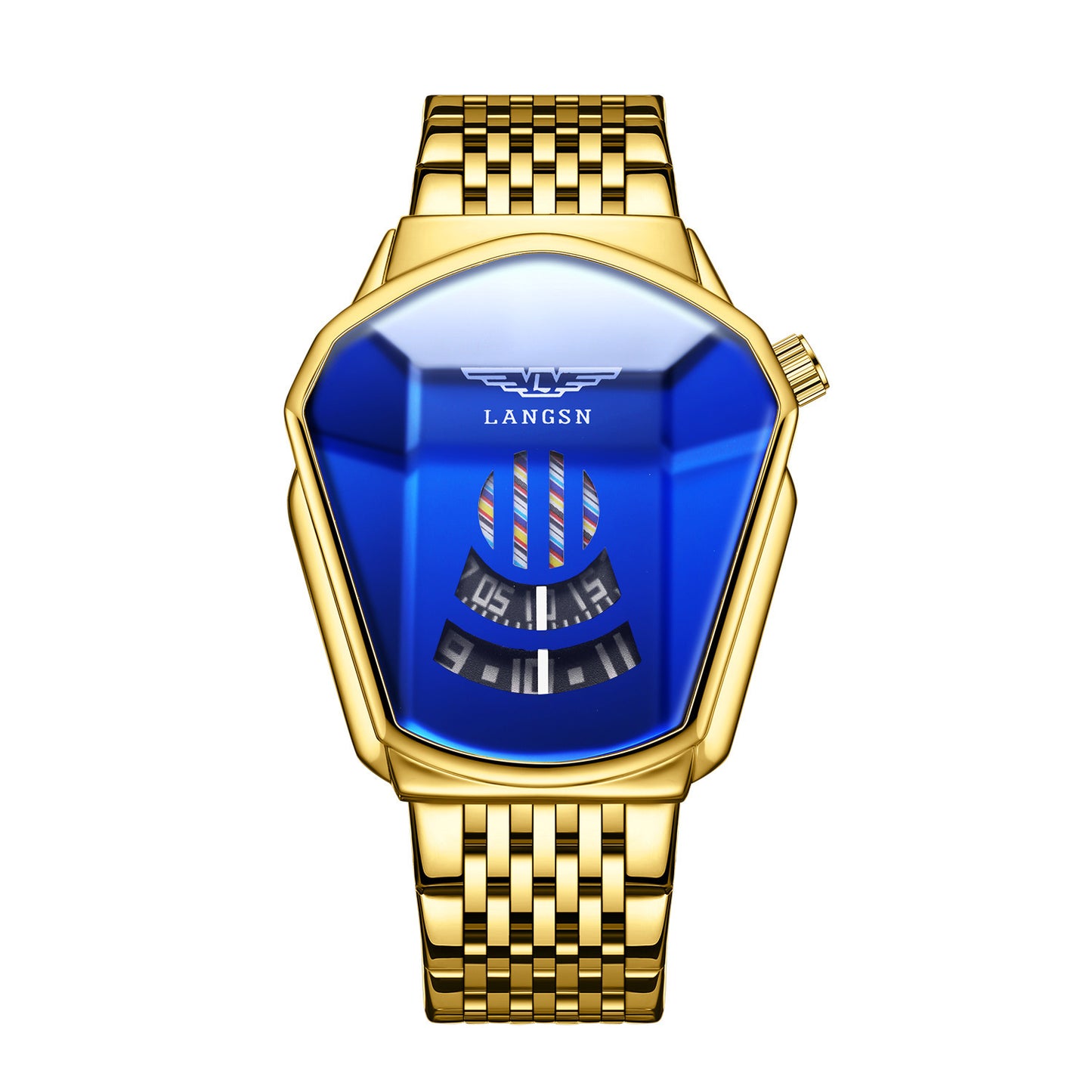 Personalized Motorcycle-style Waterproof Quartz Watch