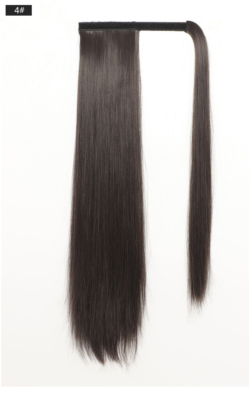 Human Hair Wig Female European And American Wig Female Ponytail