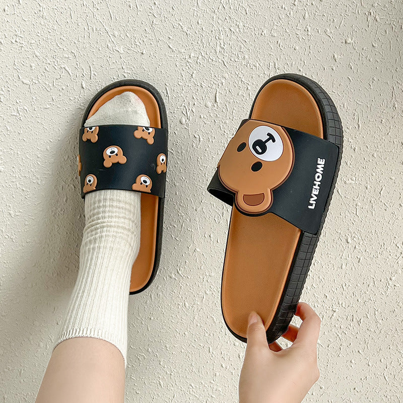 Couples Wear Non-slip Thick-soled Sandals Indoors And Outdoors