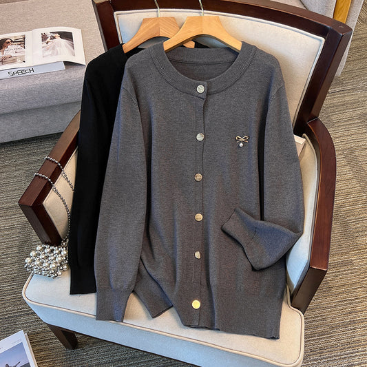 Women's Loose Cardigan Sweater Knitted Coat