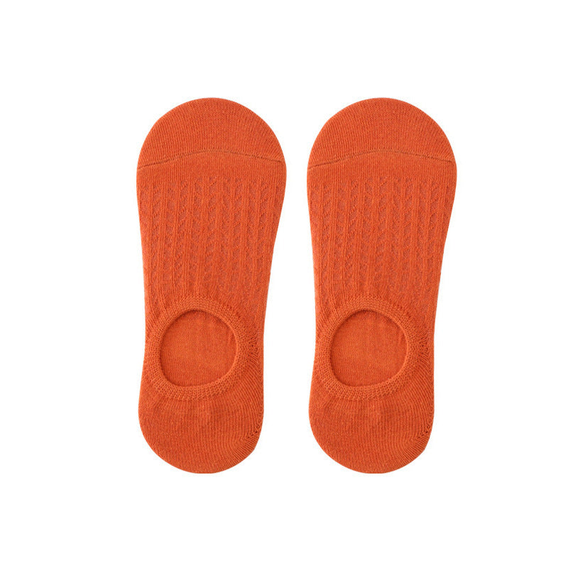Boat Hose Thin Stripe Invisible Shallow Mouth