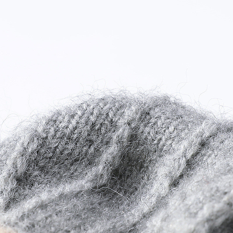 Warm Alpaca Wool Gloves And Windproof