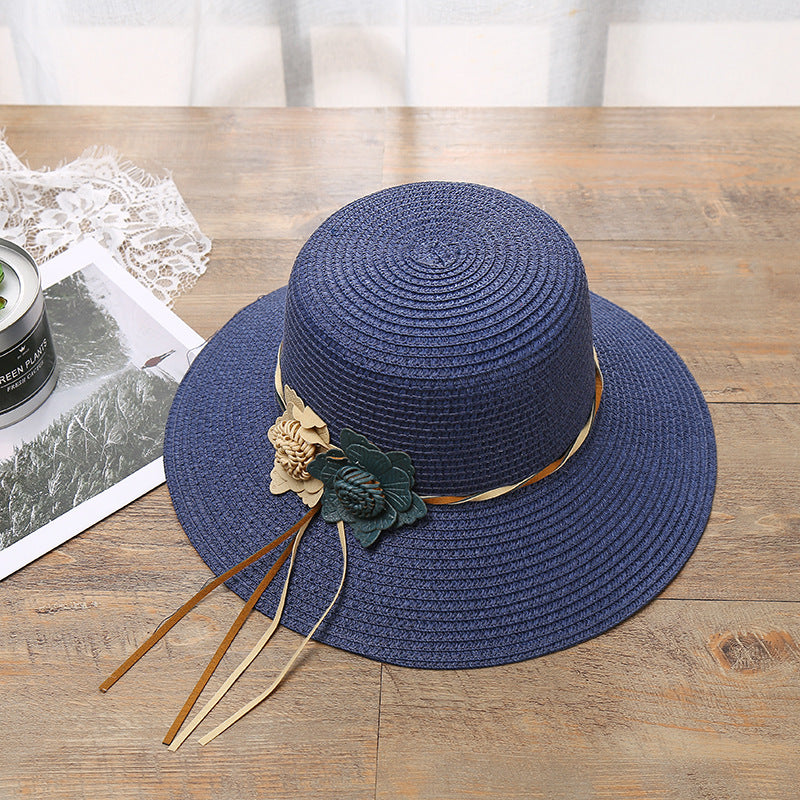 Women's Sun Protection Small Brim UV Protection Straw Hat
