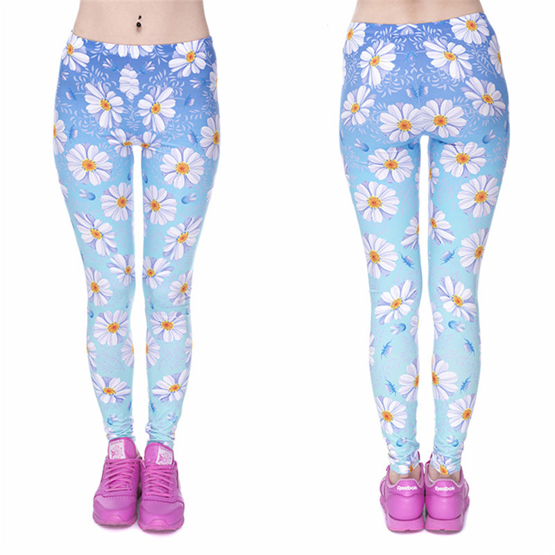 High Waist Sports Yoga Big Leggings Female