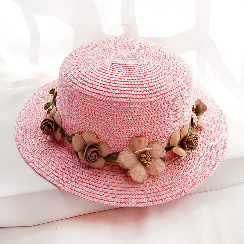 Women's Sun Garland Beach Outdoor Top Hat Sun Protection
