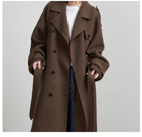 Vinrød Lang Reversblazer