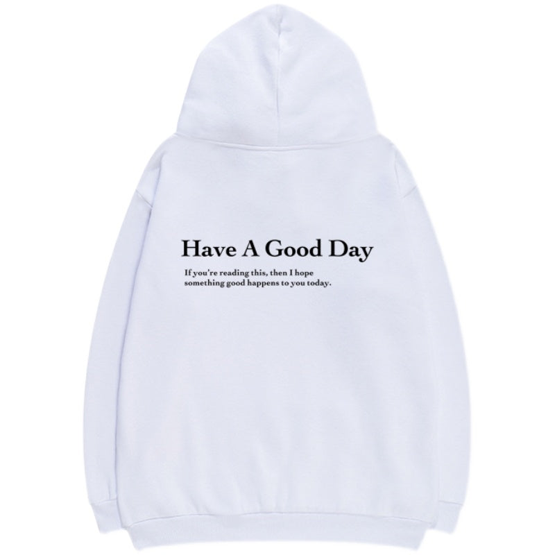 Women's Letter Loose Slouchy Sweatshirt