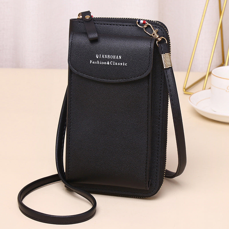 Women's Stylish And Portable Large Capacity Vertical Shoulder Crossbody Bag