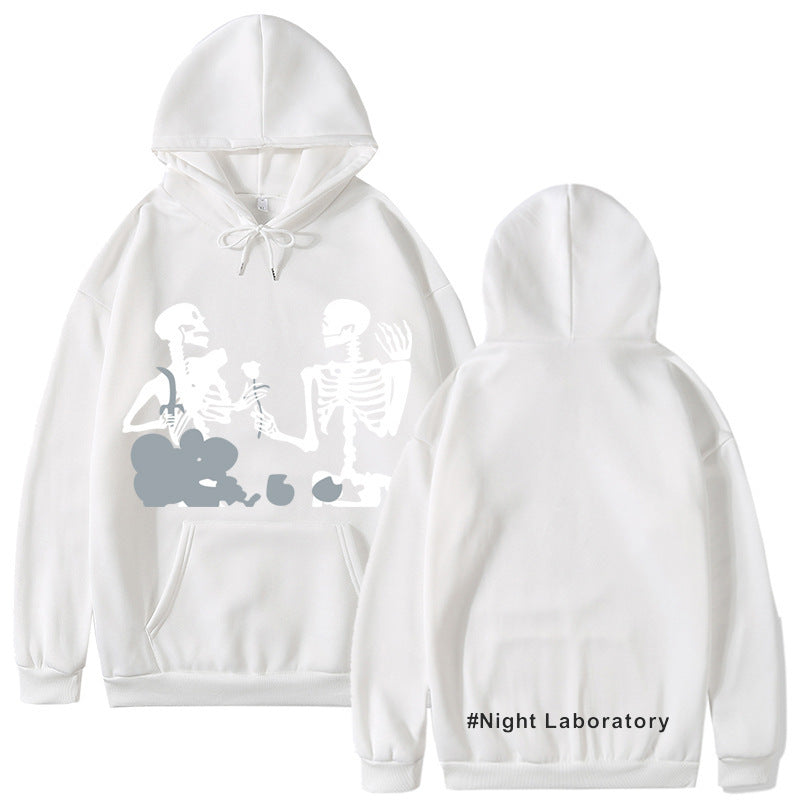 Night Laboratory Korean Style Versatile Personality Hoodie