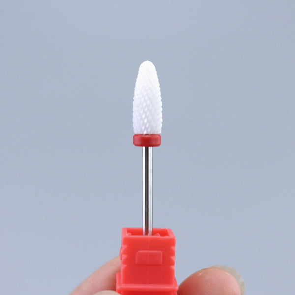 Tungsten Steel Ceramic Nail Polisher Grinding Head Accessories Tool