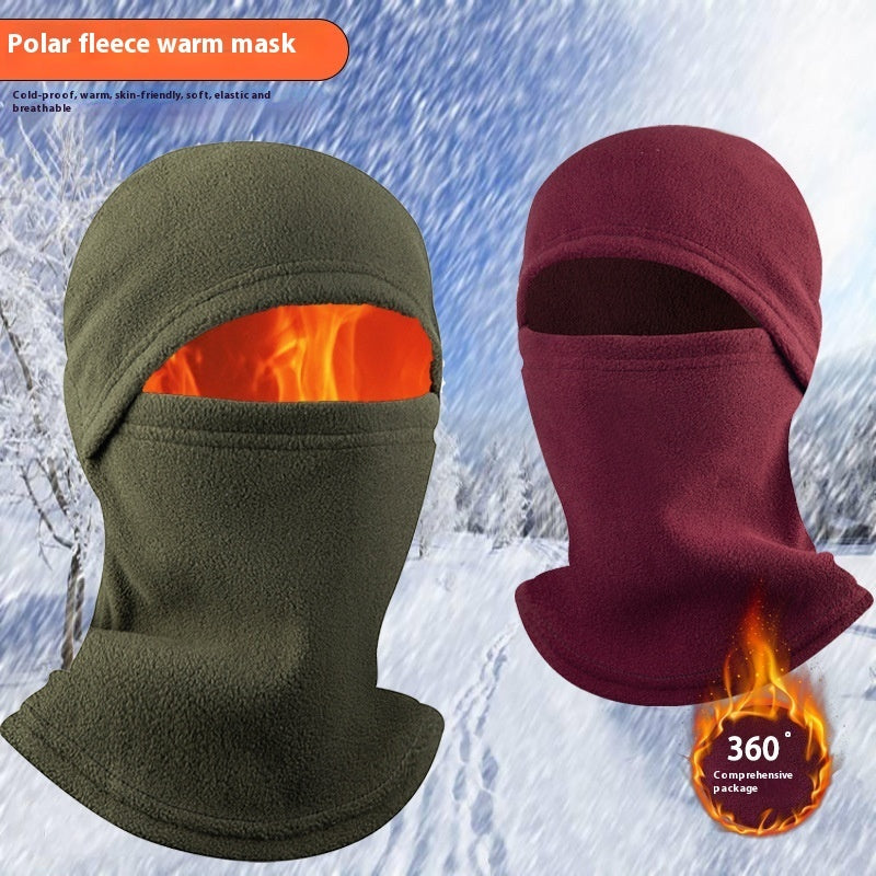 Udendørs polarfleece kuldesikker varm hue