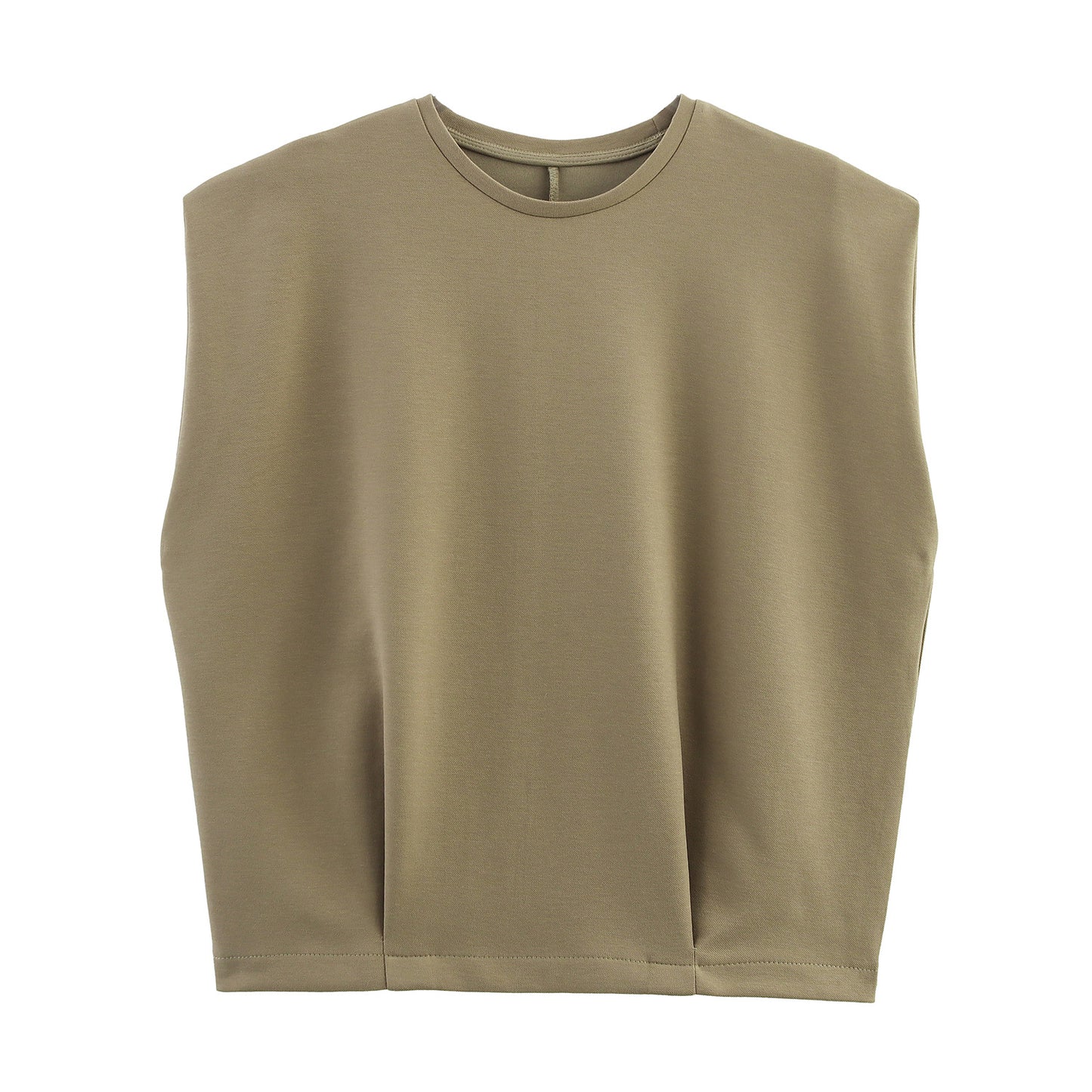 Washed Double-sided Cloth T-shirt Washed Pleated Pants Two-piece Suit