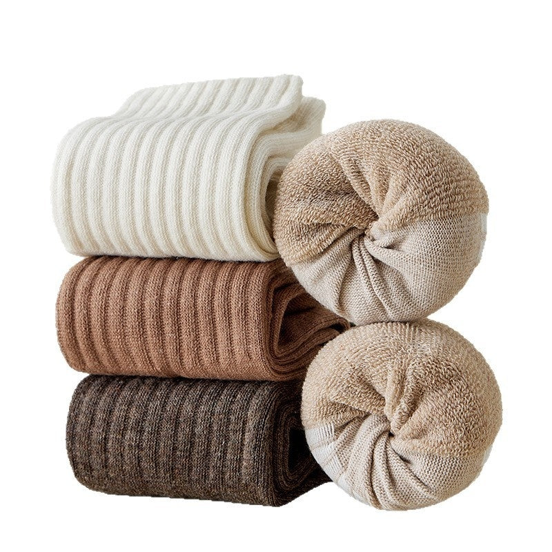 Solid-color Odor-resistant BreathableSweat-absorbing Socks