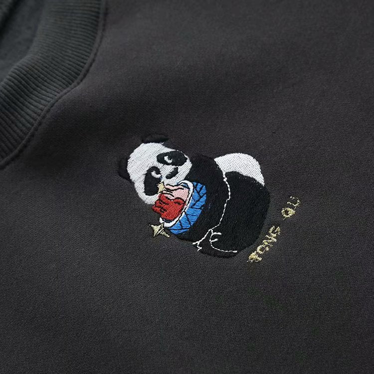Raglanærmet blød, løstsiddende sweater til kvinder med farvematchning