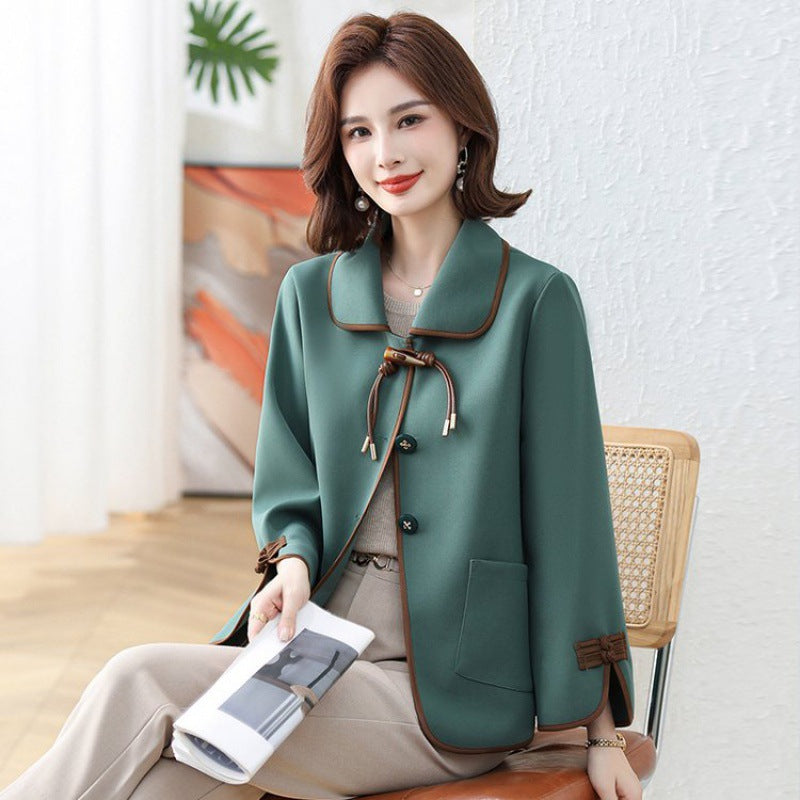Spring Wear Outer Women's Fashion Short Trench Coat