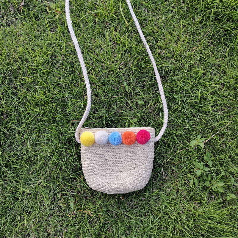 Fashionable Girls' Children's Satchel And Wallet