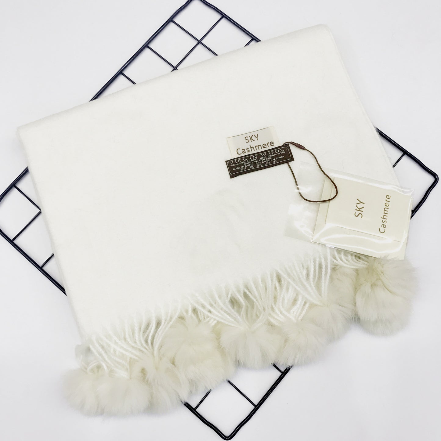 Women's Autumn And Winter Fashion Long Solid Color Scarf