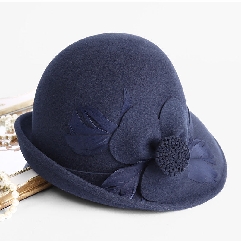 Winter Woolen Women's Shaping Cap