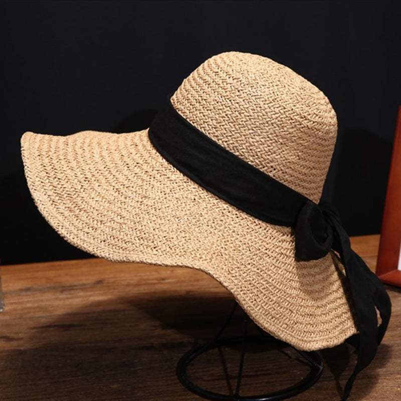 Foldable Women's Protection Big Brim Sun Hat