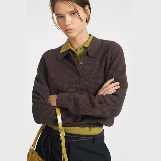 Womens Solid Color Turtleneck Sweater Pullover Knit Top