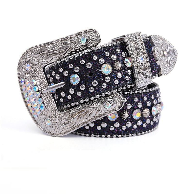 Fashionable And Fashionable Women's Rhinestone Belt