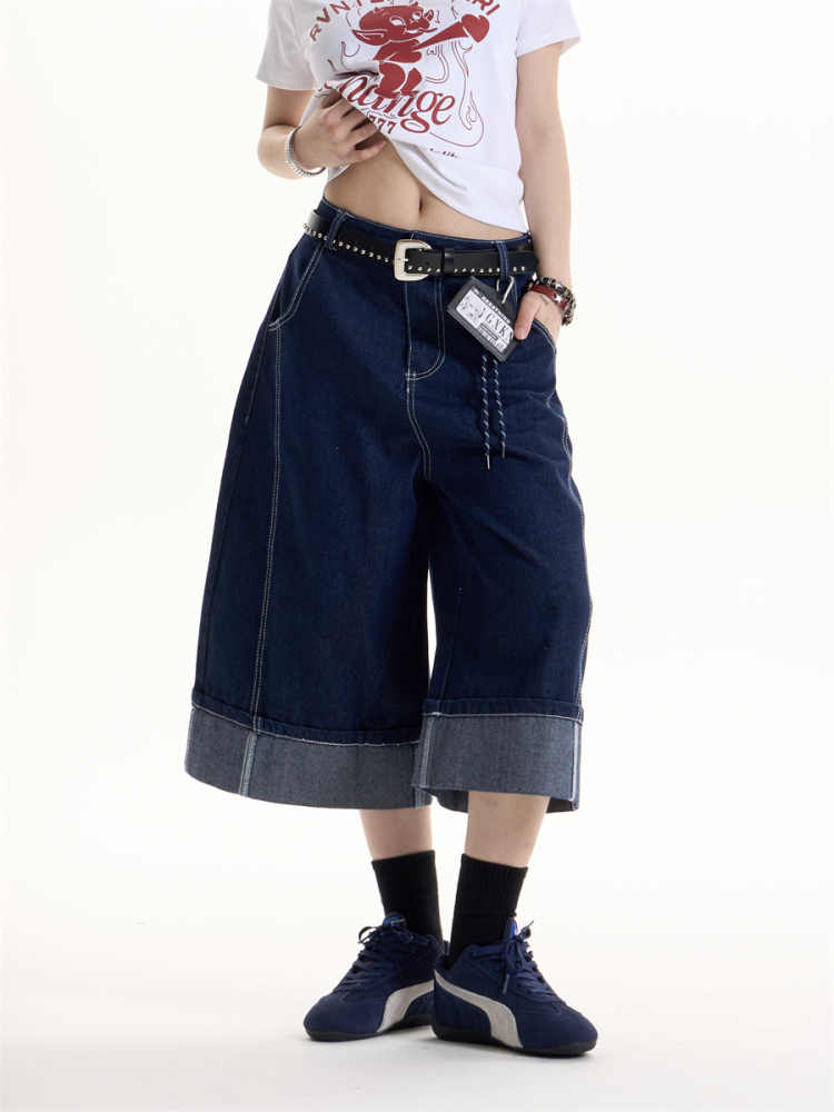 Women's Retro Hot Girl Flanging Jeans