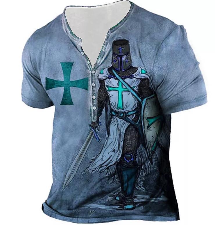 T-Shirt Hip Hop Digital 3D Print Top