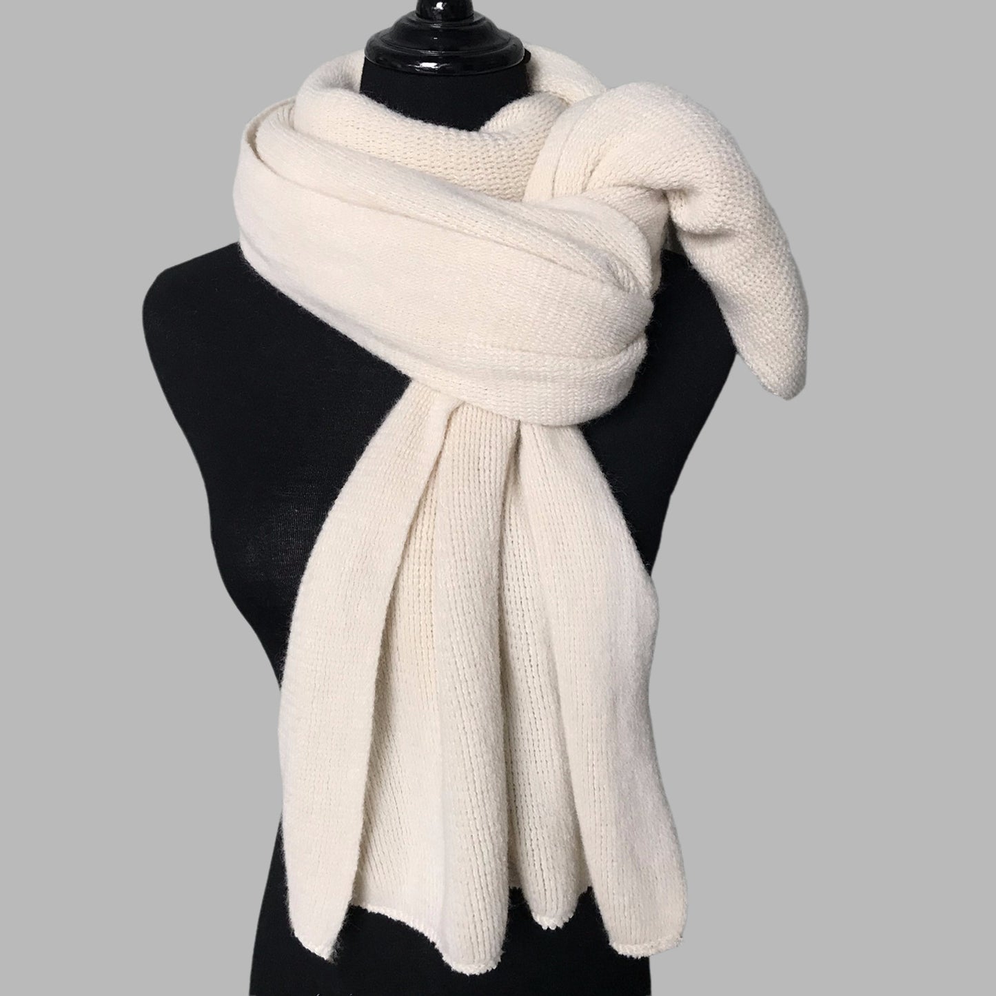 Ladies Scarf Warm Winter Solid Color  Cashmere