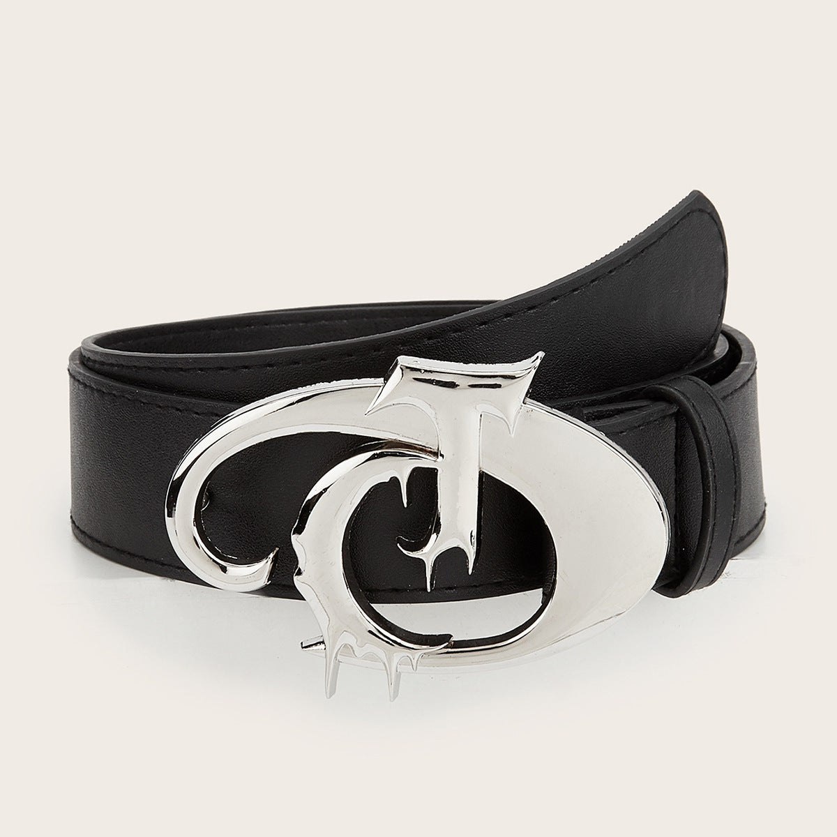Jeans Belt Decoration New Versatile Casual Belt Smooth Buckle Korean Simple
