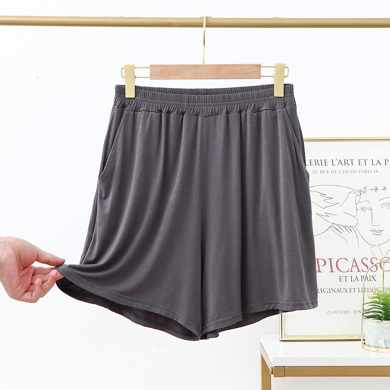 Thin Home Loose Short Pyjama Trousers Outer Wear