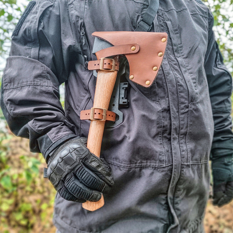 Camping Outdoor Portable And Adjustable Universal Leather Axe Cover