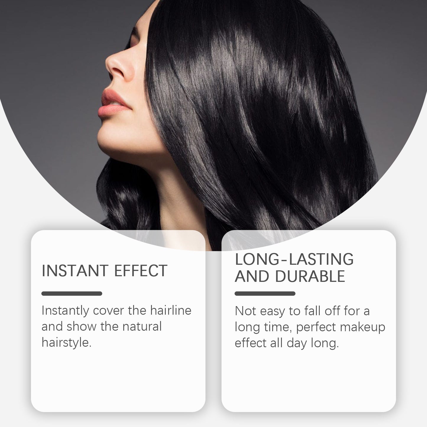Hair Liquid Concealer Natural Color Development Mild And Easy To Clean