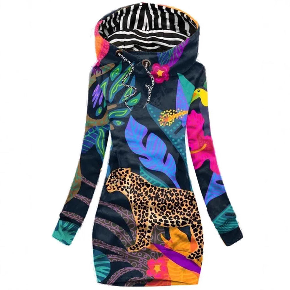 3D Digital Printing Casual Long Sweater