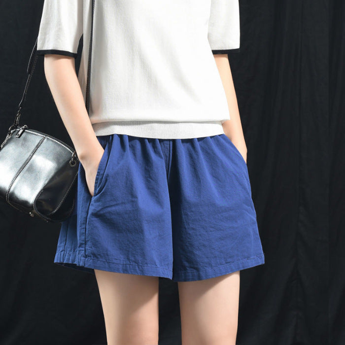 Women's High Waist Outer Wear Straight Thin Casual Pants