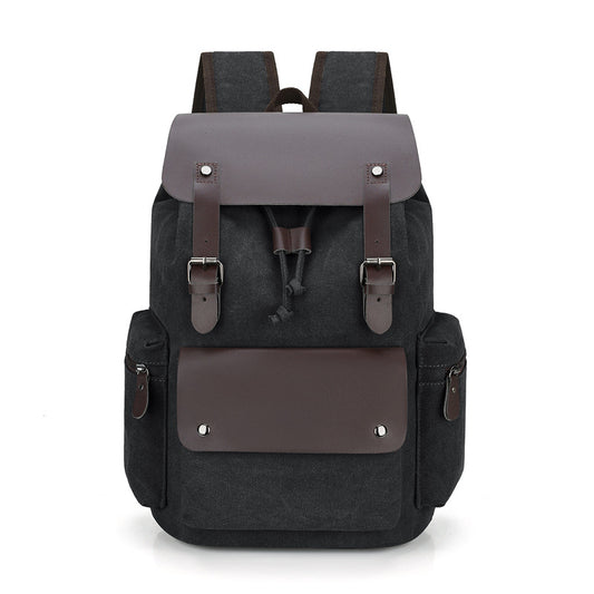 Drawstring Backpack Retro Canvas Personality